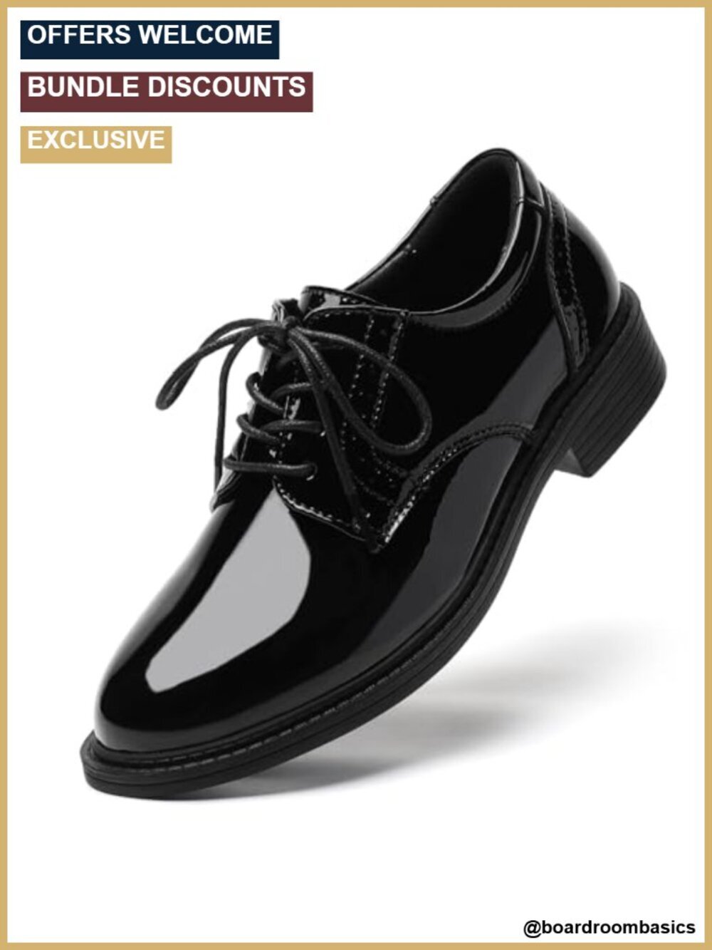 Women's Leather Oxfords Lace Up Flats Dress Shoes Memory Foam